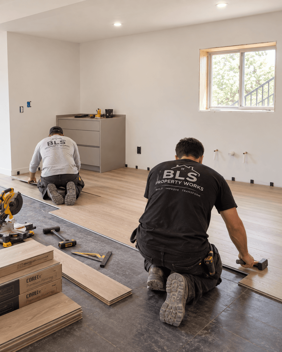 BLS Property Works flooring and property improvements